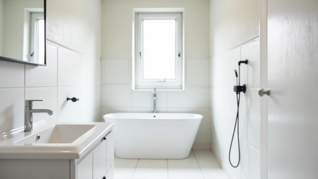 Bathroom renovation with improved BER energy rating